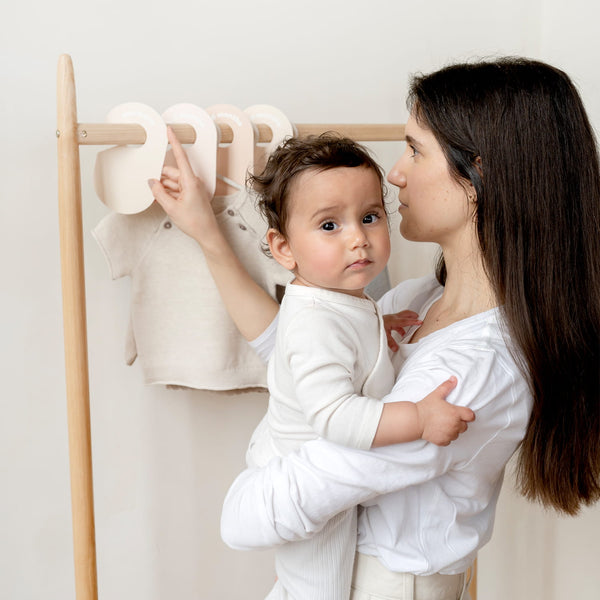 Separator für Babybekleidungsgrößen – Neutral