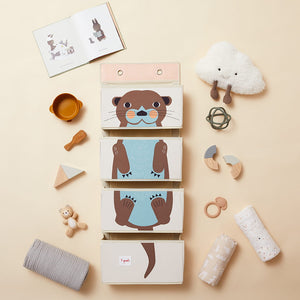 Hängender Wand-Organizer – Otter Brown