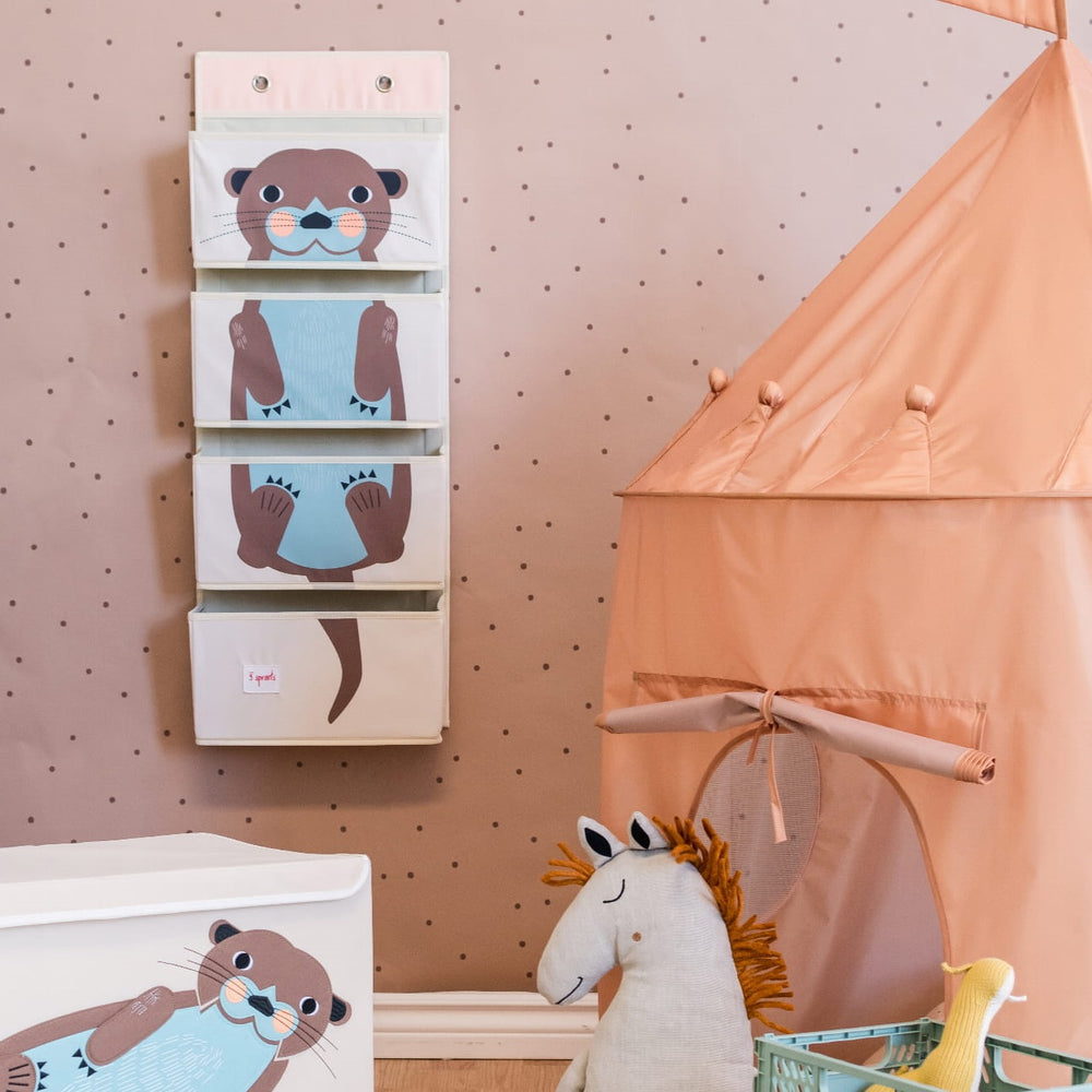Hängender Wand-Organizer – Otter Brown