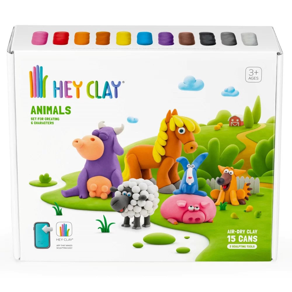 Modelliermasse – Tier-Set