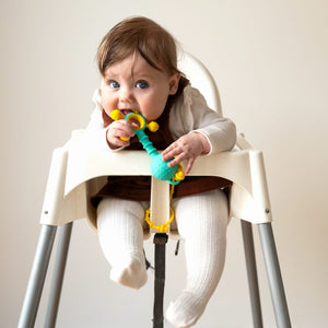 3er-Set Silikonspielzeugstreifen - Liinklz Pink