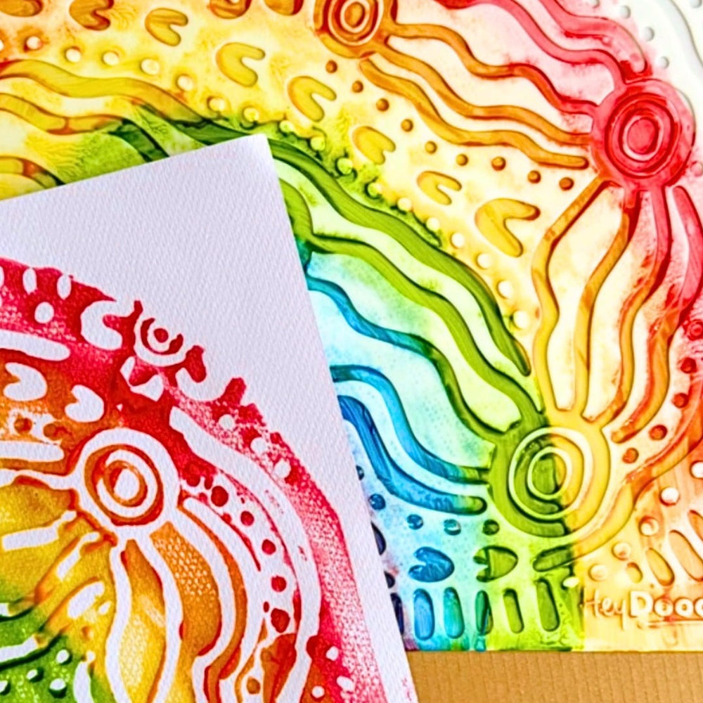 Sensorische Silikonmatte zum wiederholten Ausmalen – Das Flüstern des Wassers - Tublu.de