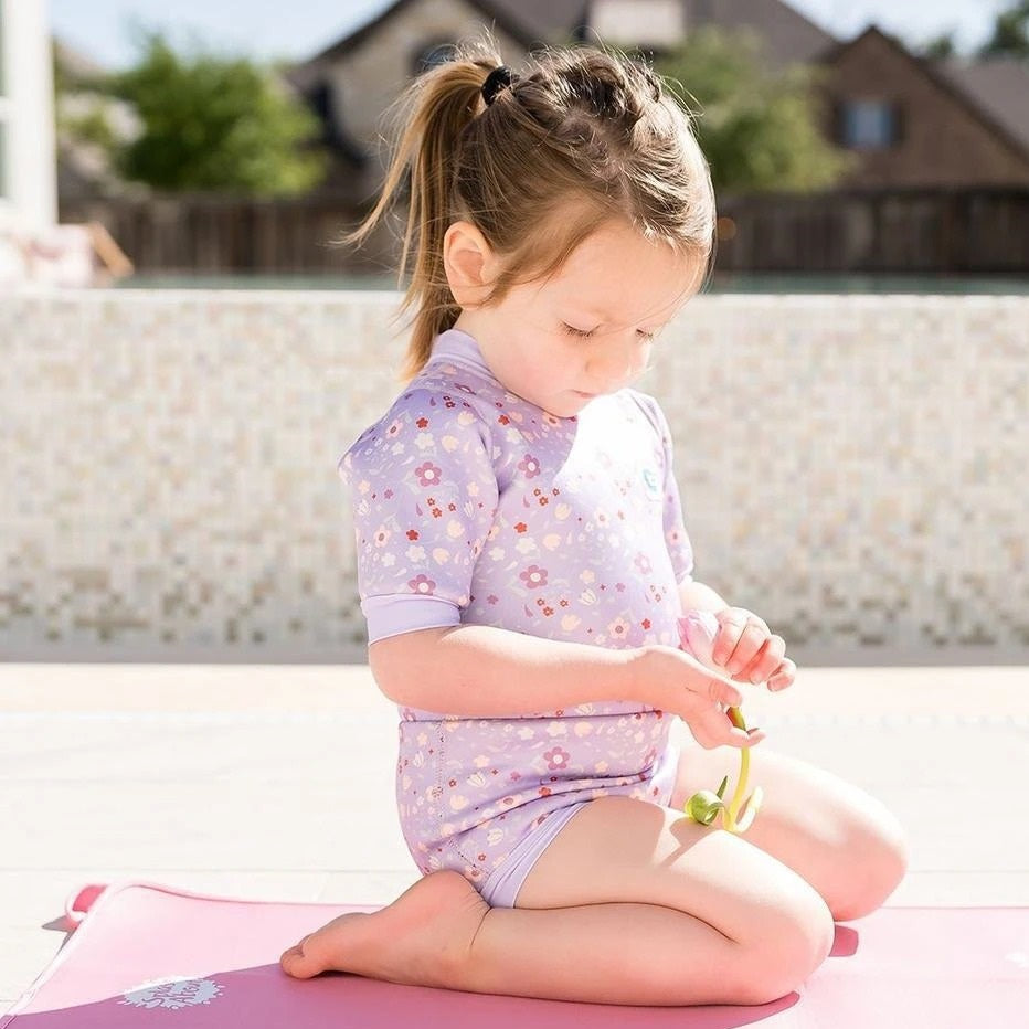 Neopren-Schaumstoff + Schwimmwindel Happy Nappy 2in1 – 12–24 Monate (XL) Spring Flower