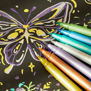 Acrylmarker im Koffer mit sehr weicher Spitze – 48 Farben - Tublu.de