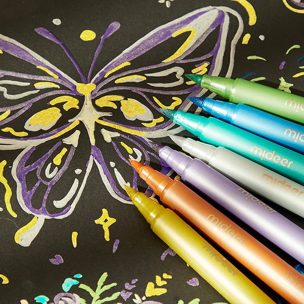 Acrylmarker im Koffer mit sehr weicher Spitze – 48 Farben - Tublu.de