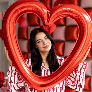 Folienballon – Herzrahmen 86 x 83,5 cm