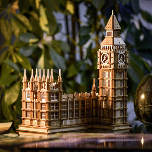 Holzpuzzle 3D-Modell – Big Ben