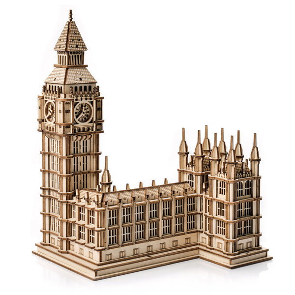 Holzpuzzle 3D-Modell – Big Ben