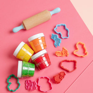 Holz-Teigroller – Rosa - Tublu.de