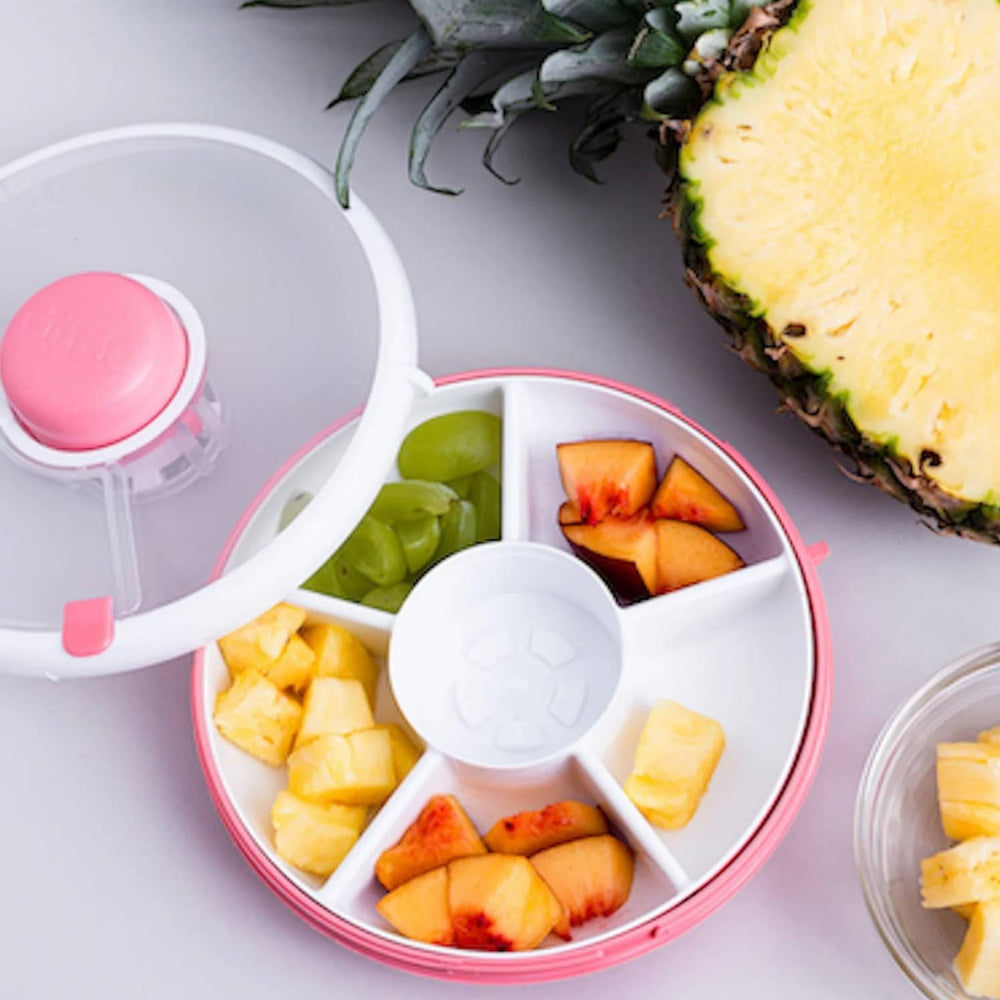 Snack Spinner Snackbehälter - Coral Pink