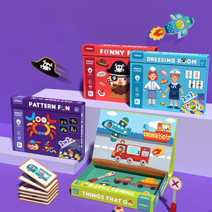 Magnetisches Puzzle und Spiel 2in1 – Kleidung - Tublu.de