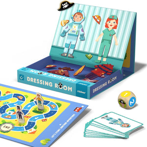 Magnetisches Puzzle und Spiel 2in1 – Kleidung - Tublu.de