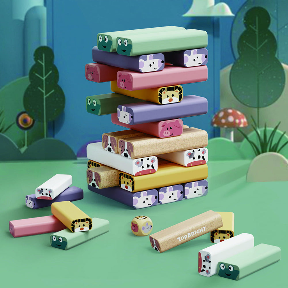 Holz-Geschicklichkeitsspiel – Was ist das für ein Tier? - Tublu.de