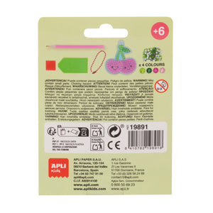 Set zum Basteln von Diamant-Schlüsselanhängern DIY – Kirsche - Tublu.de