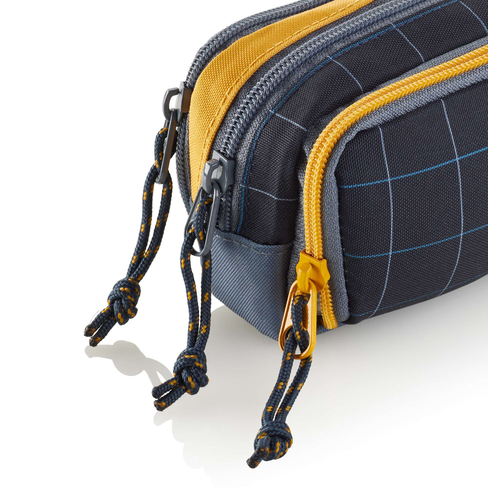 Dreifach-Federmäppchen – Rider Black