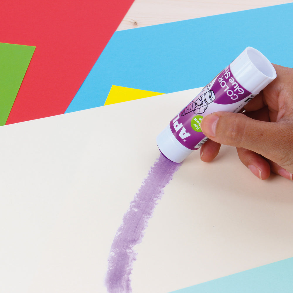 Violetter Klebestift 21 g - Tublu.de