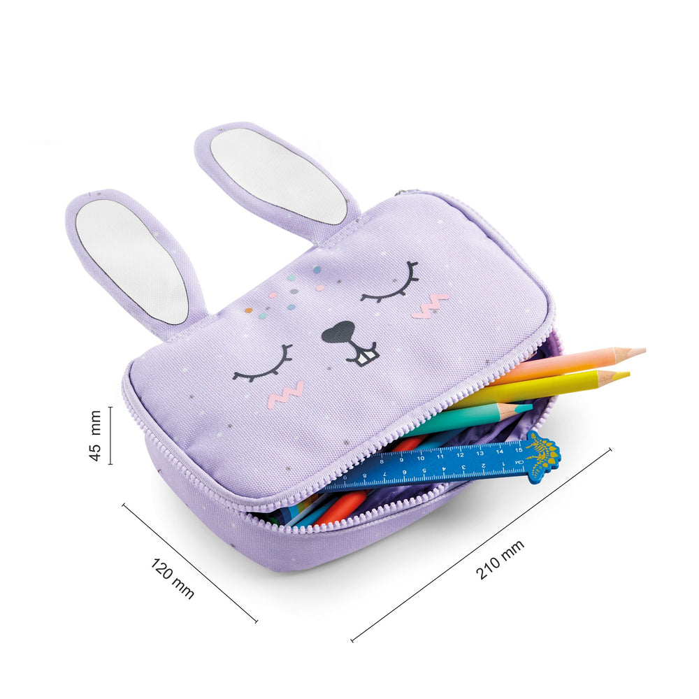 Federmäppchen mit Ohren Wild Puppies – Kaninchen