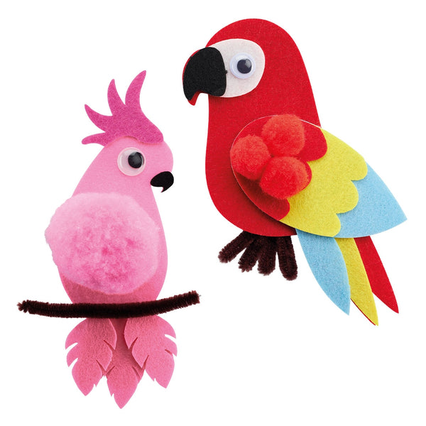 Kreatives DIY-Bastelset – Filzvögel - Tublu.de