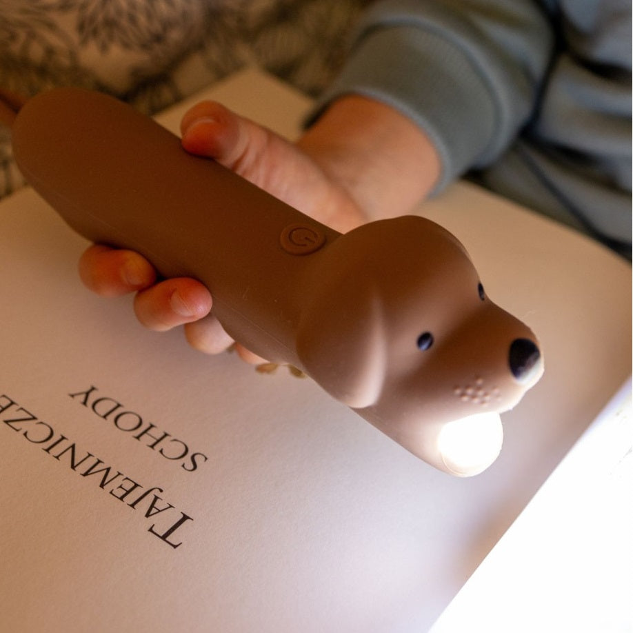 Taschenlampe – Buddy der Hund