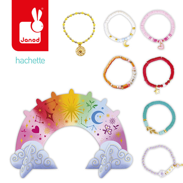 Kreatives Set zum Basteln von Schmuck mit Ständer – Armband für jeden Tag der Woche 7+ - Tublu.de