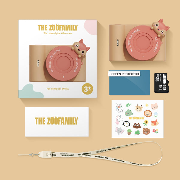Digitalkamera für Kinder Full HD Urban Zoo – Fuchs - Tublu.de