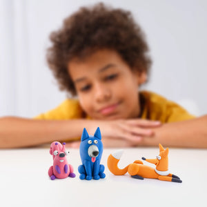 Modelliermasse – Waldtiere