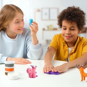 Modelliermasse – Waldtiere