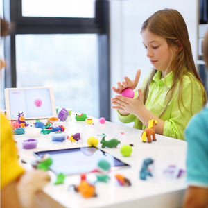 Modelliermasse – Exotische Tiere