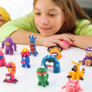 Modelliermasse – Exotische Tiere