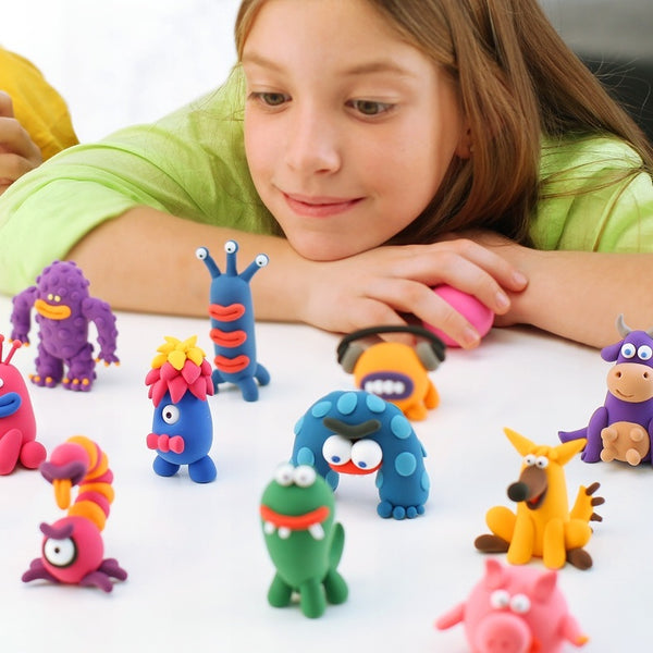 Modelliermasse – Exotische Tiere