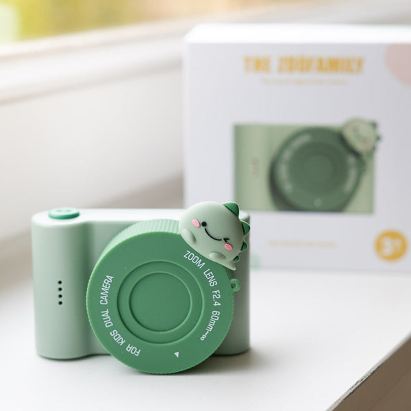 Digitalkamera für Kinder Full HD Urban Zoo – Grüner Dinosaurier - Tublu.de