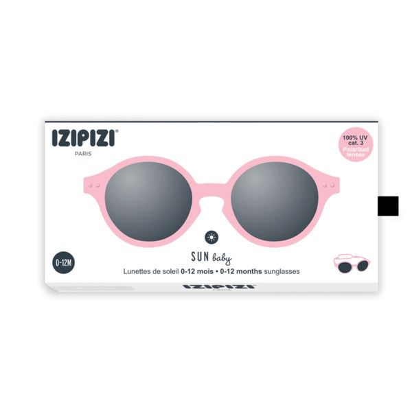 Sonnenbrille mit Polarisation Baby D 0-9 Monate - Pastel Pink