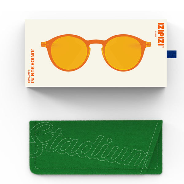 Sonnenbrille Junior Sun D 5-10 Jahre - Orange Smash