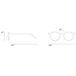 Sonnenbrille Kids Plus D 3-5 Jahre - Orange Smash