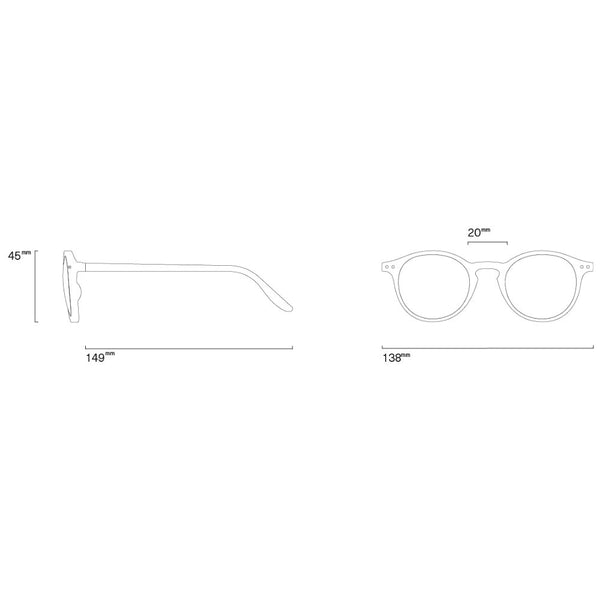 Sonnenbrille mit Polarisation Kids Plus D 3-5 Jahre - Black