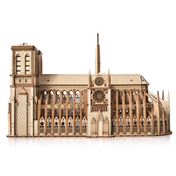 Holzpuzzle 3D-Modell – Notre-Dame