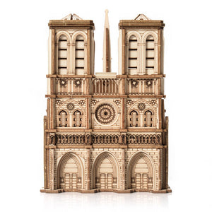 Holzpuzzle 3D-Modell – Notre-Dame