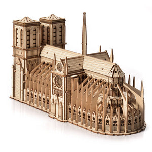 Holzpuzzle 3D-Modell – Notre-Dame