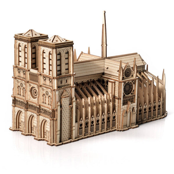 Holzpuzzle 3D-Modell – Notre-Dame