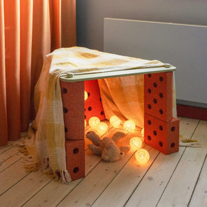 Beams Balance Board – Burnt Orange/Dusty Green 2 Stück - Tublu.de