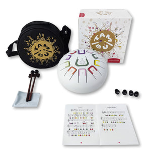 Zungentrommel Tambu – White Mat - Tublu.de