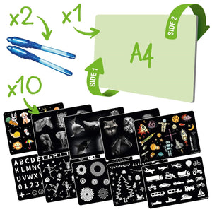 Leuchttafel zum Zeichnen – Pintaflu A4 - Tublu.de