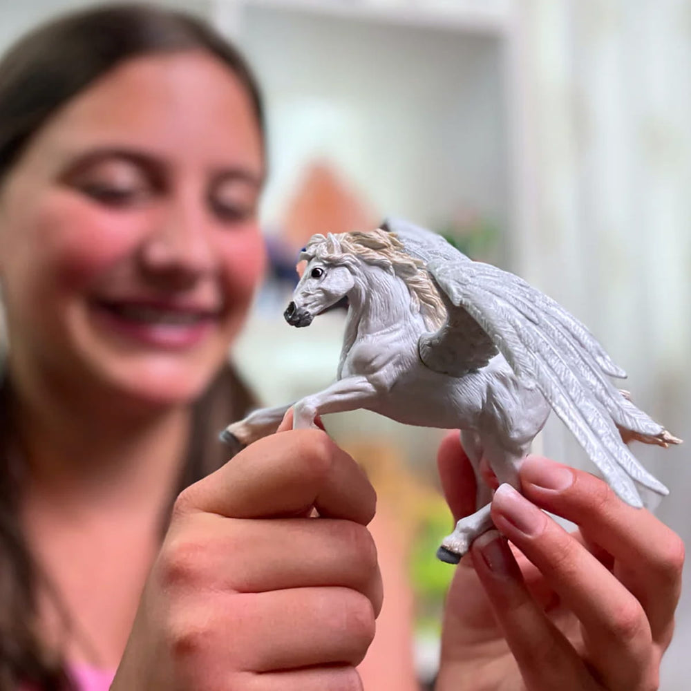 Figur - Pegasus Weißes Pferd mit Flügeln - Tublu.de