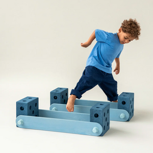 Balance Track Set – Tiefblau/Himmelblau - Tublu.de