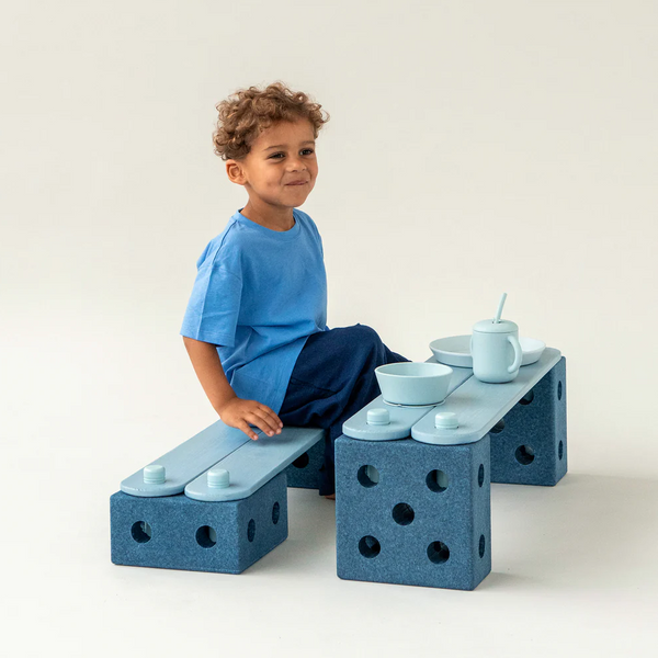 Balance Track Set – Tiefblau/Himmelblau - Tublu.de