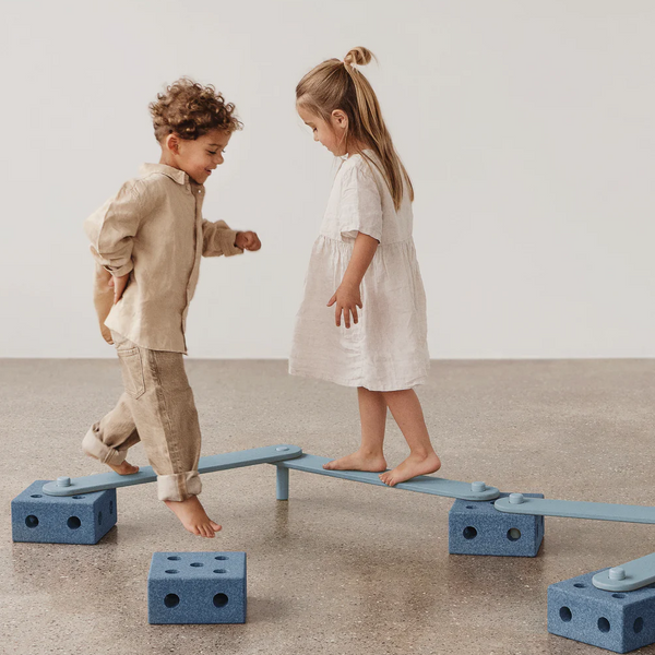 Balance Track Set – Tiefblau/Himmelblau - Tublu.de
