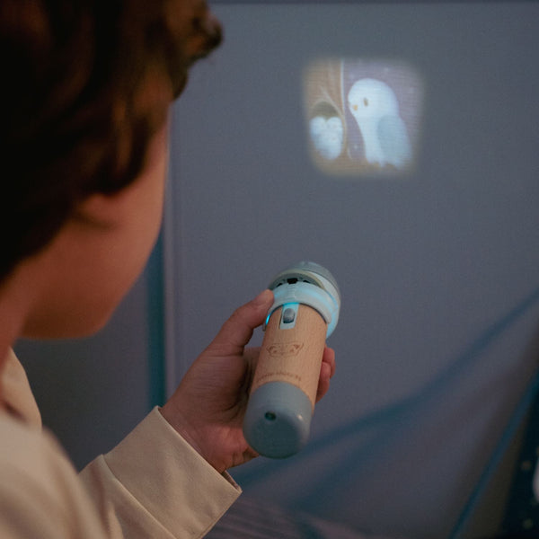 Projektionsleuchte mit Märchen - Blau - Tublu.de