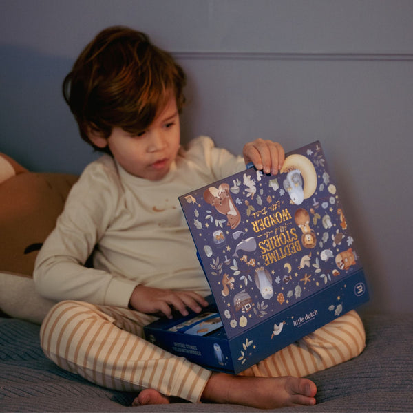 Projektionsleuchte mit Märchen - Blau - Tublu.de