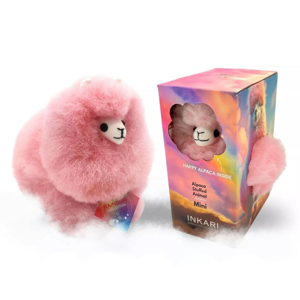 Plüsch-Alpaka Rainbows – Cotton Candy 15 cm - Tublu.de