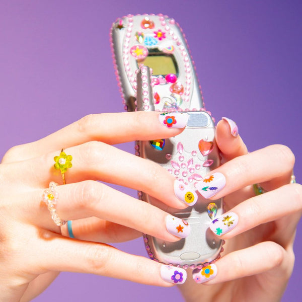 Nagelsticker – Flower 120 Stück - Tublu.de